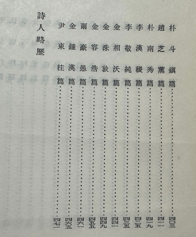 한국문학전집 34.35 시집 상.하 전2권 완질 / 1959년 초판본 / 1087페이지
