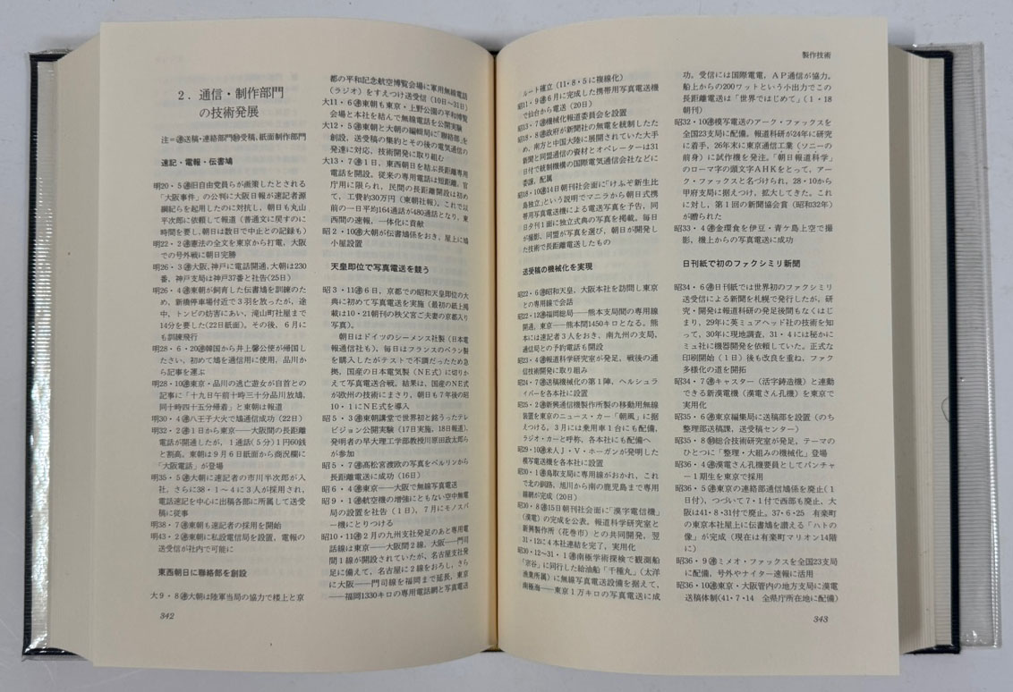 조일신문사사 자료편 / 1879~1989년까지 / 아사히신문사 / 1995년 / 685페이지