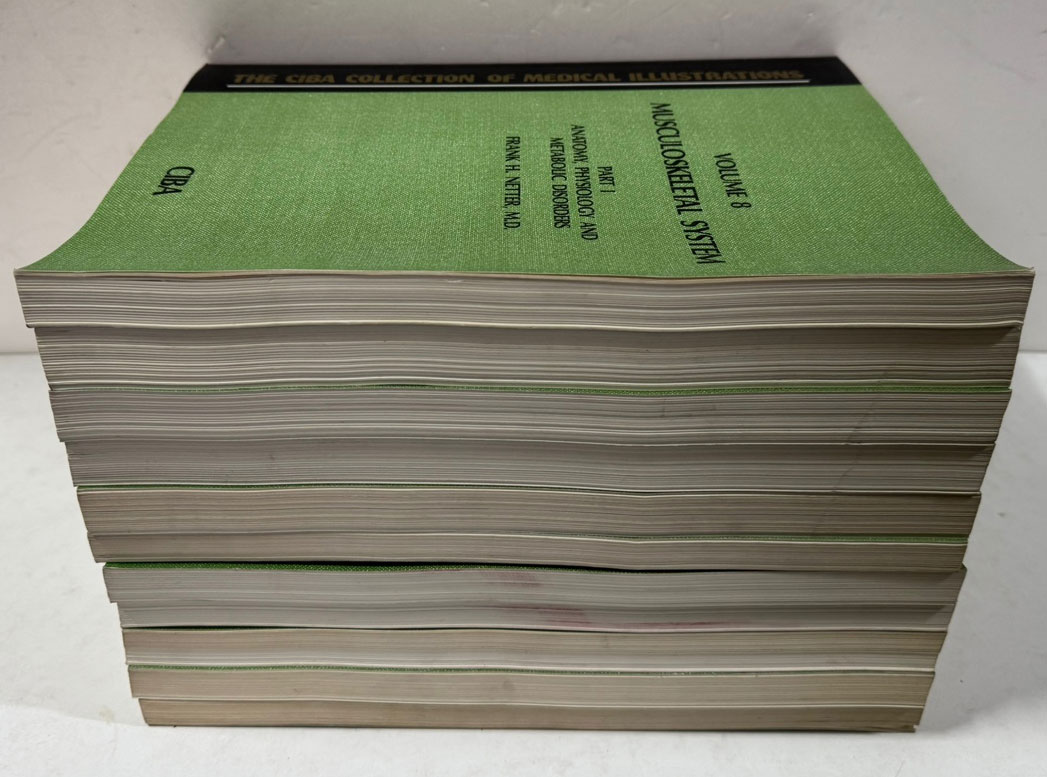 THE CIBA COLLECTION OF MEDICAL ILLUSTRATIONS 전11권 완질 아님