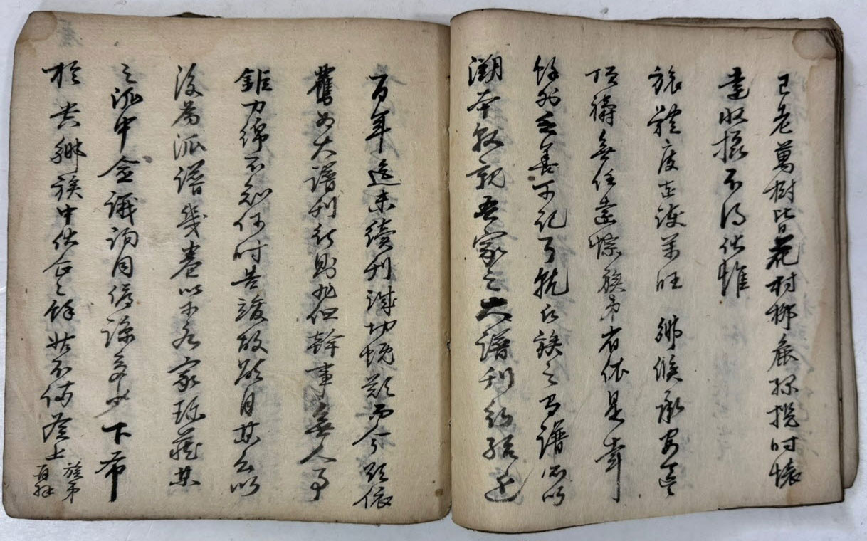 필사본 어떤종류의 필사인지는 모름 사진참조 / 29장 58페이지